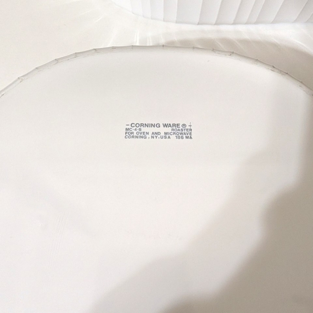 Vintage Corning Ware MC-4-B, Roaster Dish, for Oven & Microwave, 2.5L - Picture 3 of 3